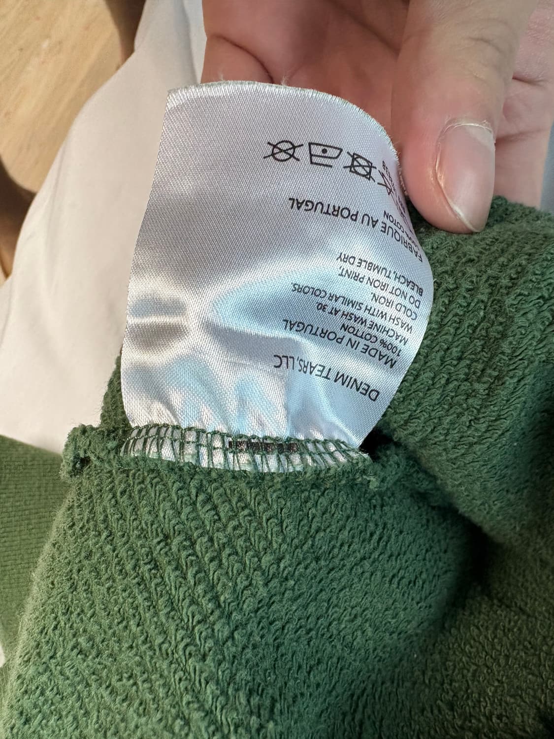 (M) 데님티어스 후드 상품이미지3