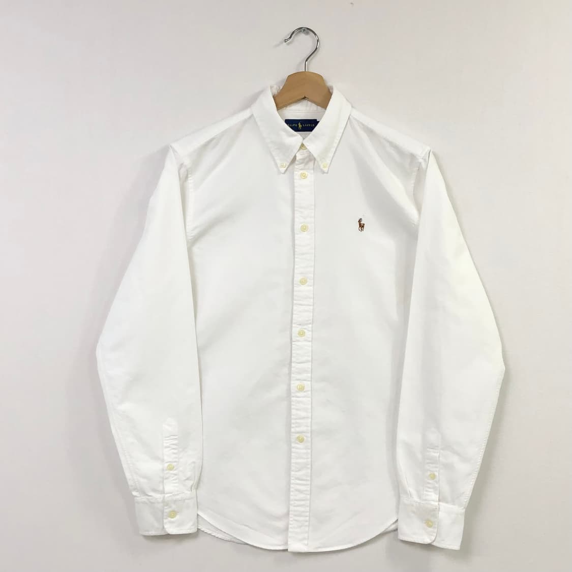 L 폴로 새상품급 옥스포드 화이트 셔츠 상품이미지2