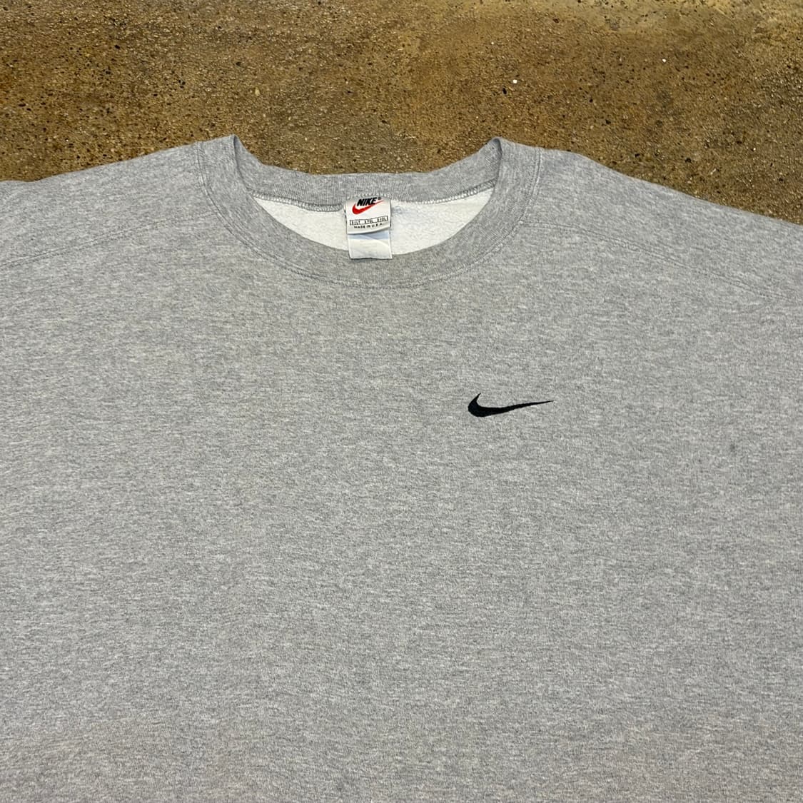 90s Made in USA 미국 빈티지 나이키 스우시 반팔 맨투맨  상품이미지2