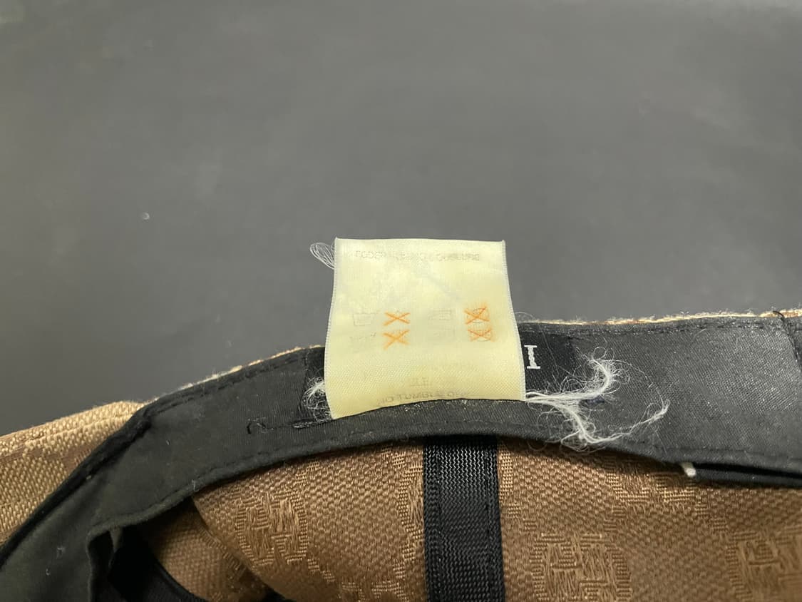 구찌 슈프림 로고 볼캡 빈티지 뎀나 바잘리아 올드 상품이미지5