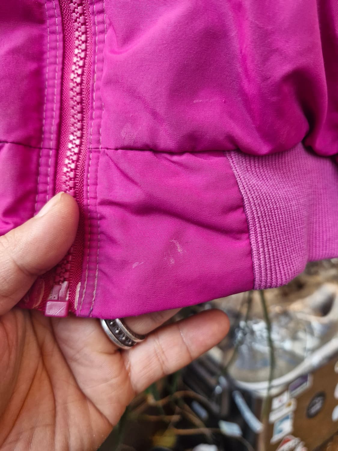 Z-281 파타고니아 쉘드 신칠라 봄버 웜업 자켓  상품이미지5