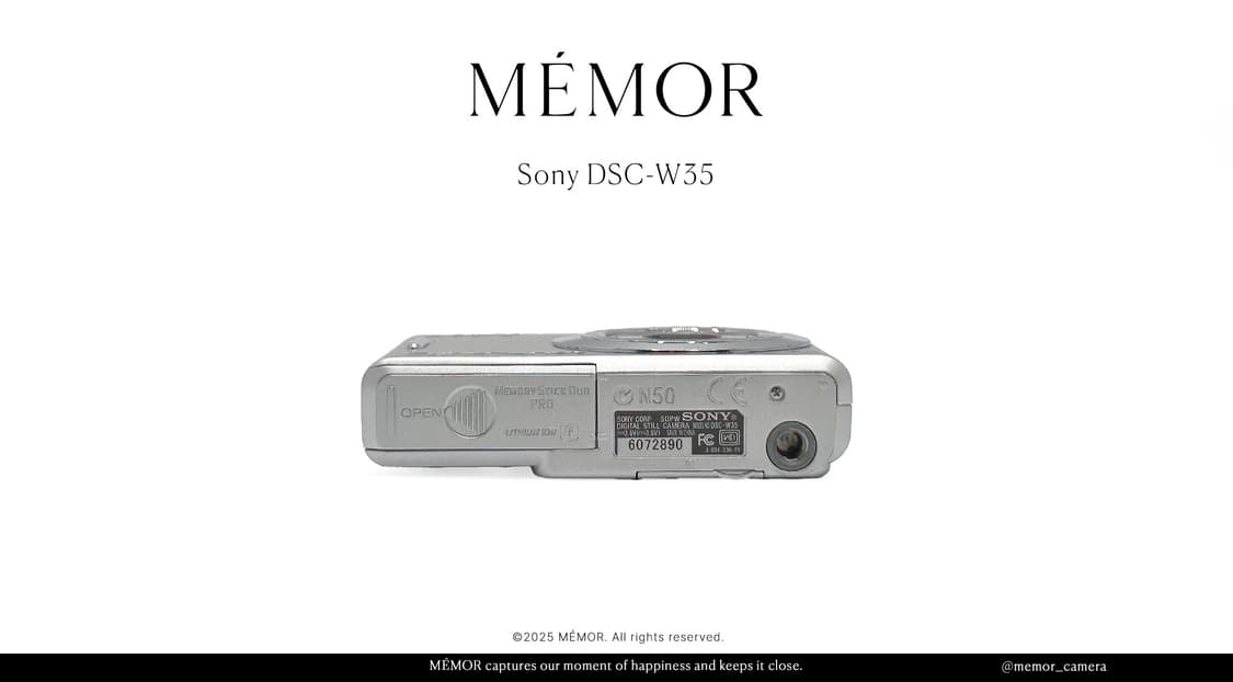 부드럽고 뽀용한느낌☁️ Sony DSC-W35 소니 디카 디지털카메라 상품이미지4