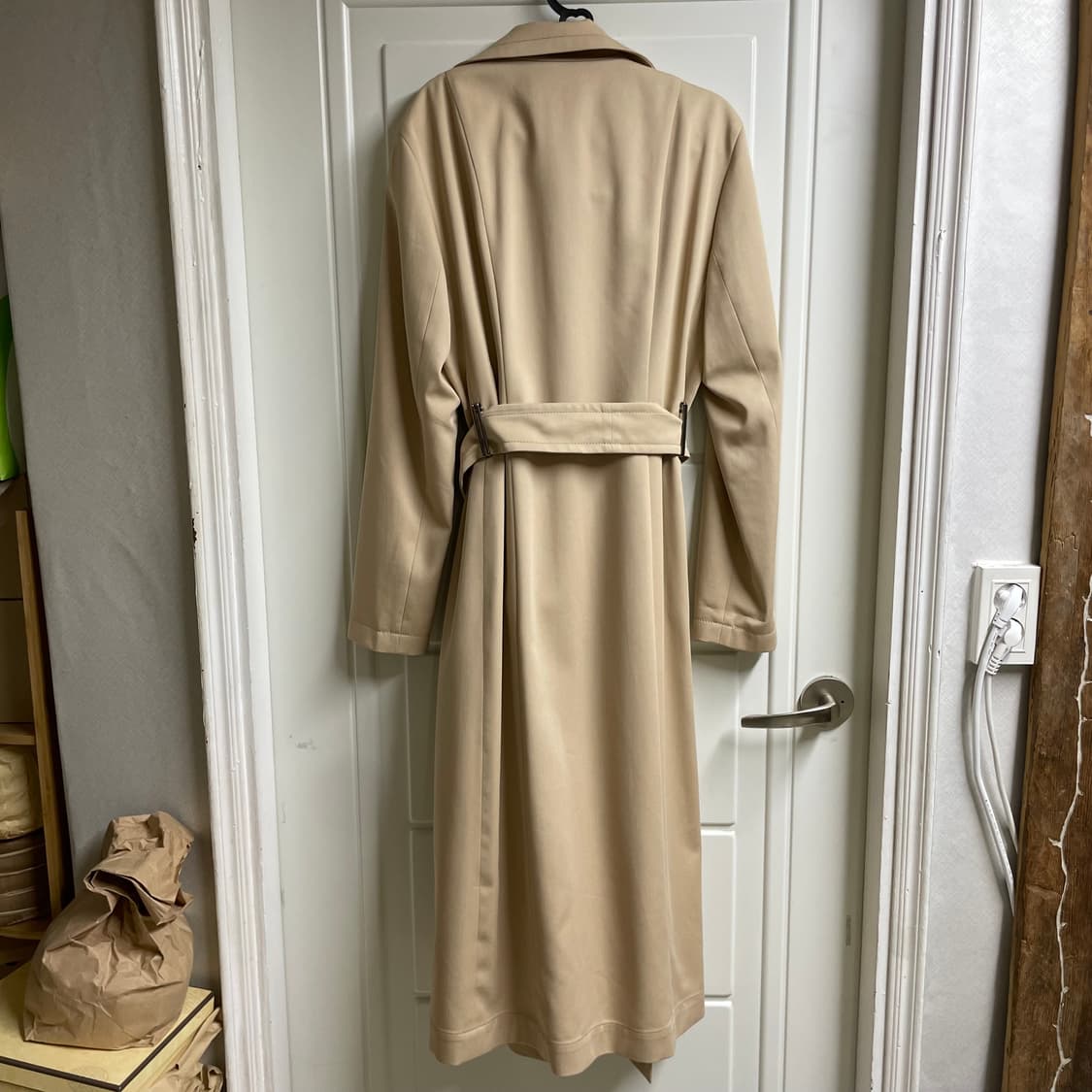 아크리스 실크 코튼 트렌치코트 상품이미지4