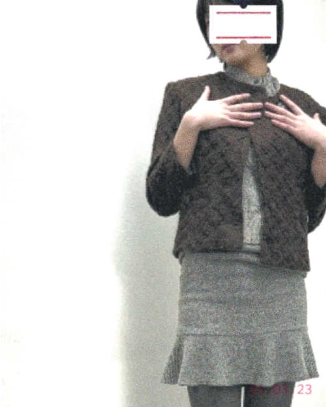 Brown Tweed Jacket 갈색 트위드 자켓 상품이미지3