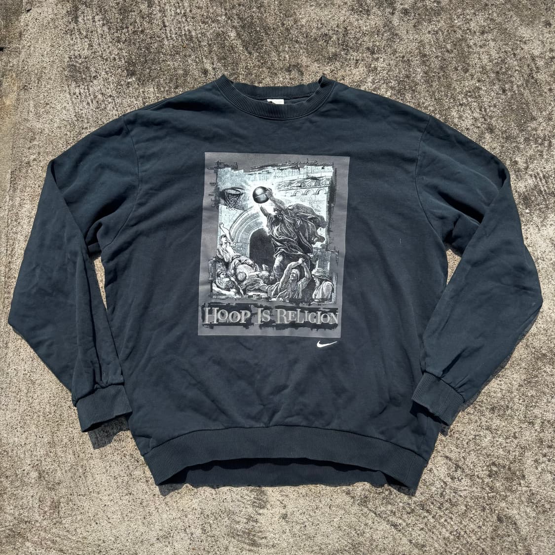 [XXL] 00s Nike 나이키 Hoop Is Religion 스웻 상품이미지1