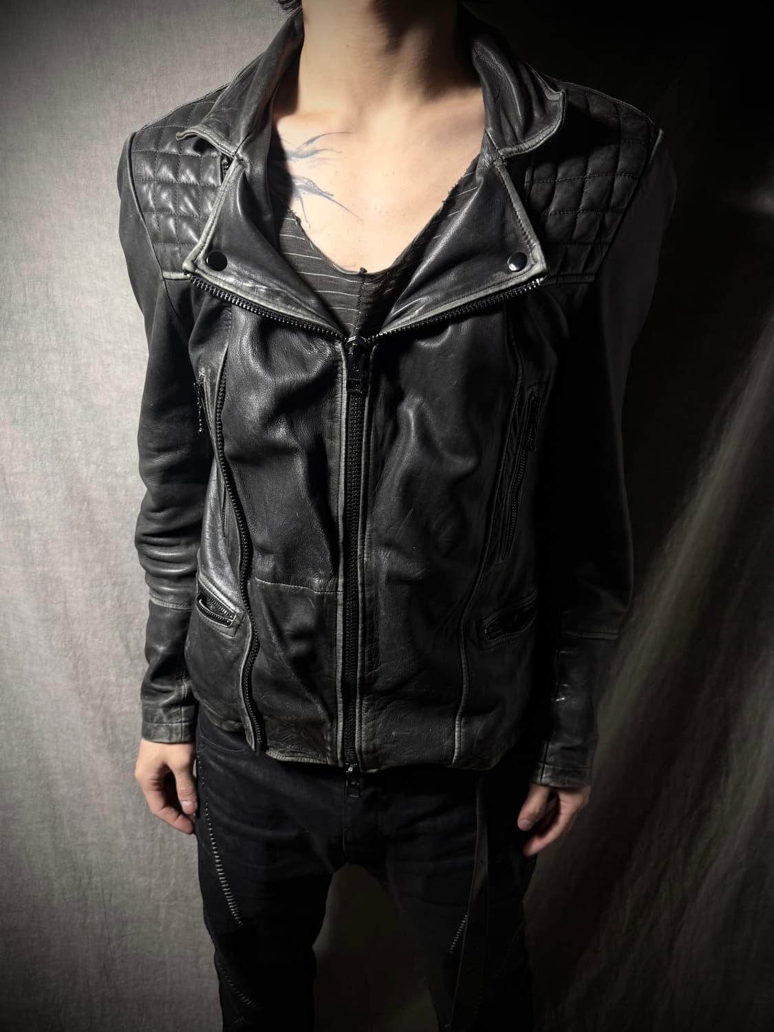 AllSaints  Leather Jacket    상품이미지1