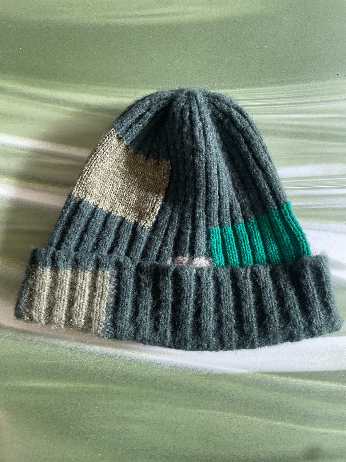 캐피탈 츠키하기 비니 카키  상품이미지2