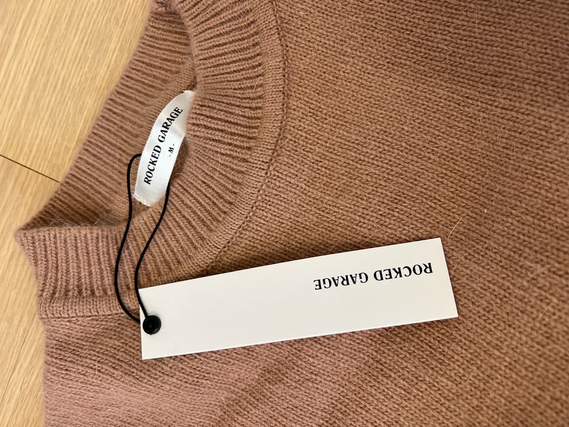 락트개러지 / 모헤어 니트 (핑크) / M  상품이미지4