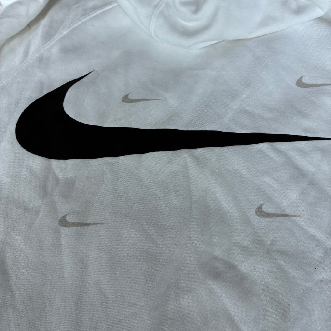 나이키 스우시 올오버 후드집업 화이트 100 상품이미지5