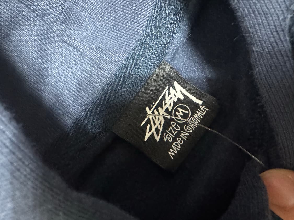 정품)스투시 뉴욕 후드티 네이비 m 상품이미지4