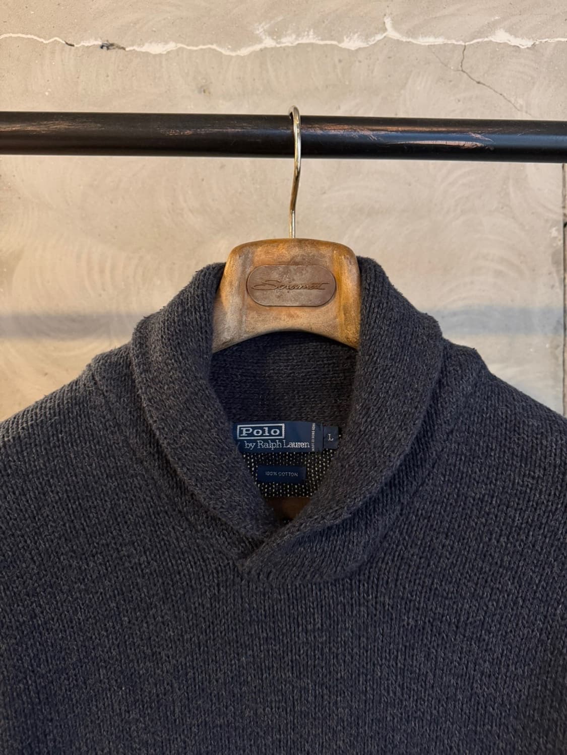 폴로 랄프로렌 숄칼라 니트 100~105 상품이미지3