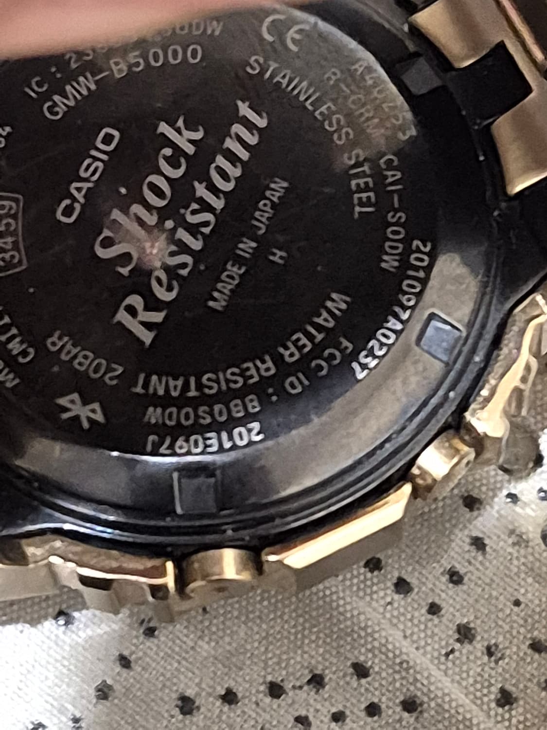 g shock gmw b5000 풀메골드 상품이미지2