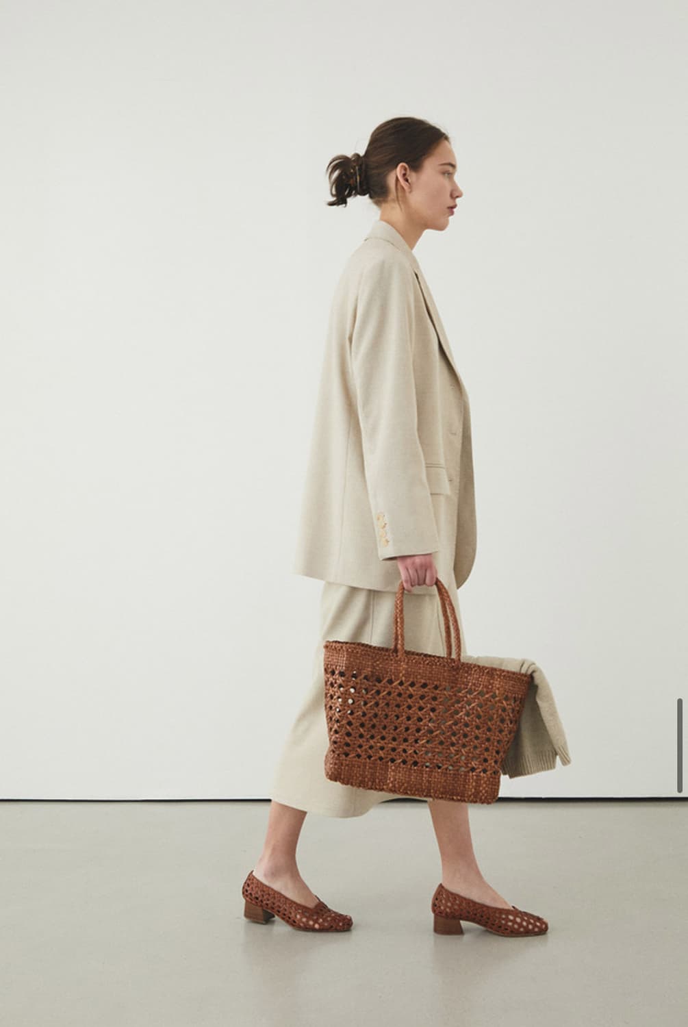 그로브 벨라 자켓 아이보리 상품이미지3