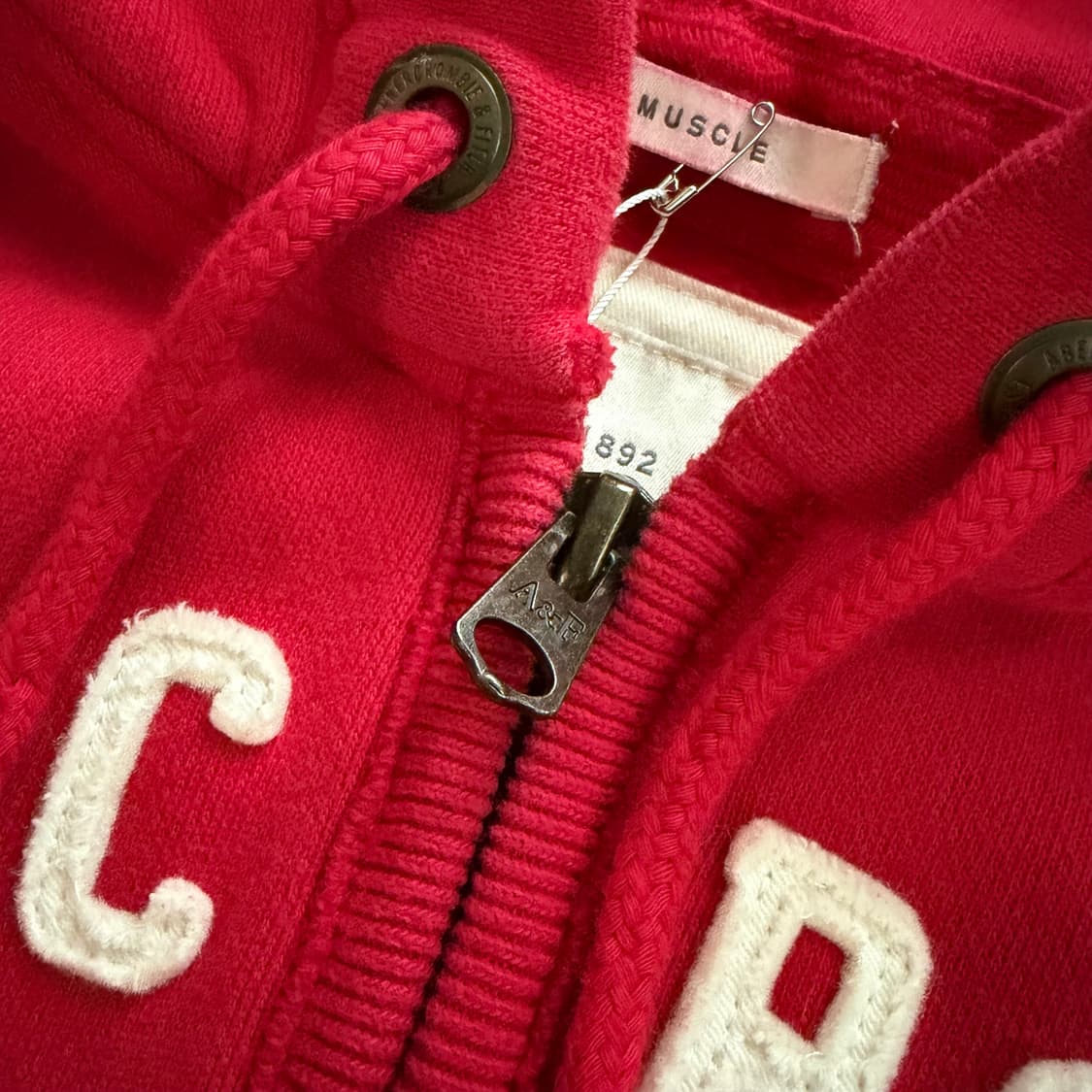 아베크롬비 y2k 빈티지 후드집업 L 상품이미지5