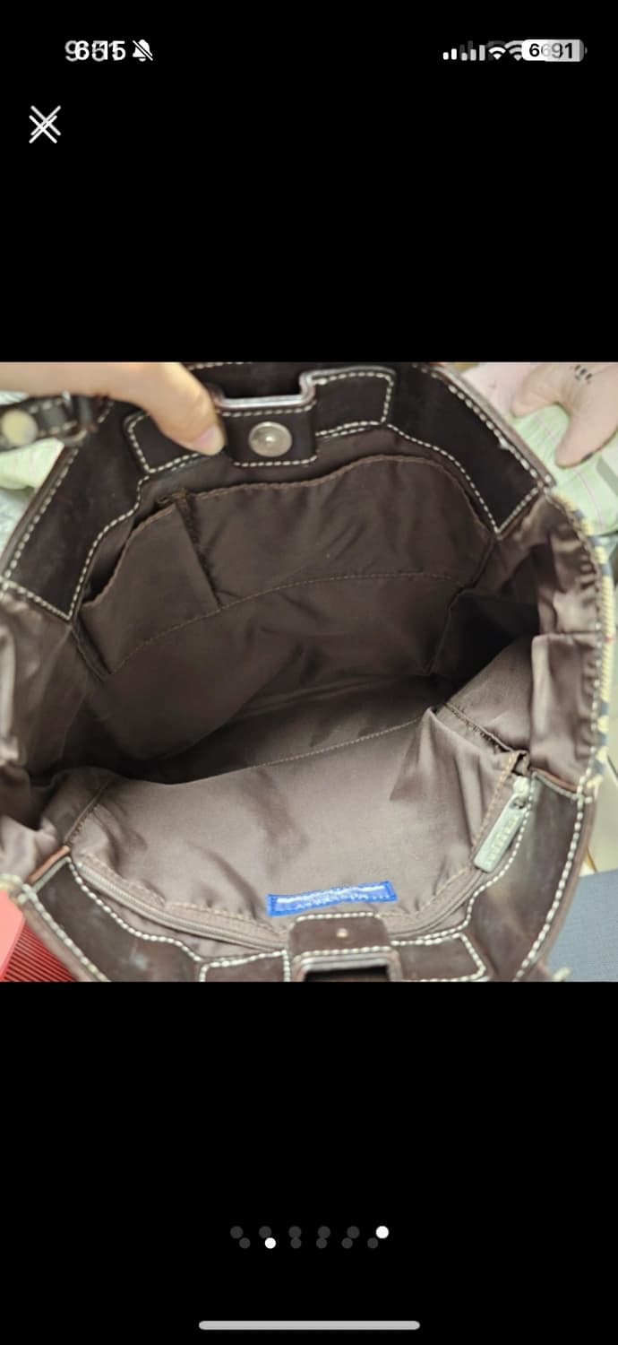 버버리 노바체크 토트백 가방 상품이미지2