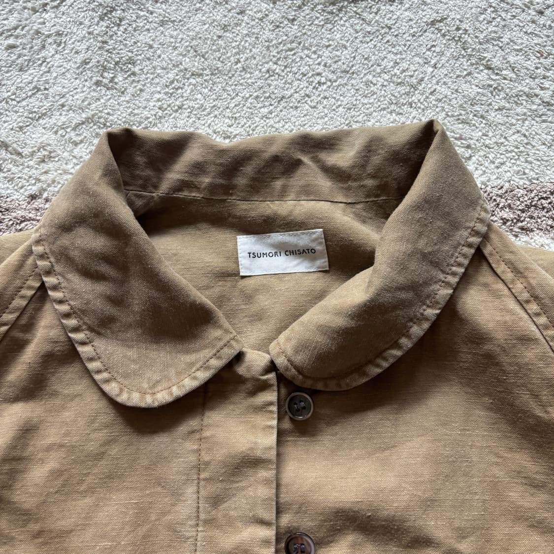 츠모리치사토 베이지 자켓 상품이미지3