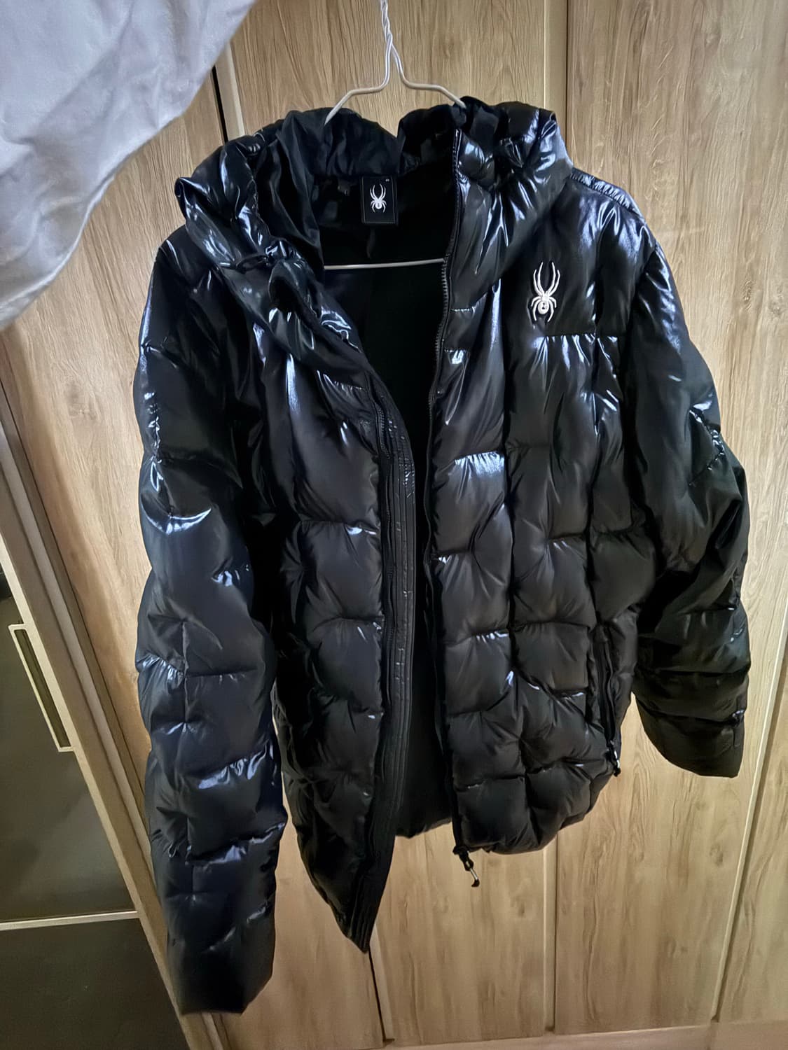 스파이더 글로시 라이트 구스 다운 자켓 상품이미지1