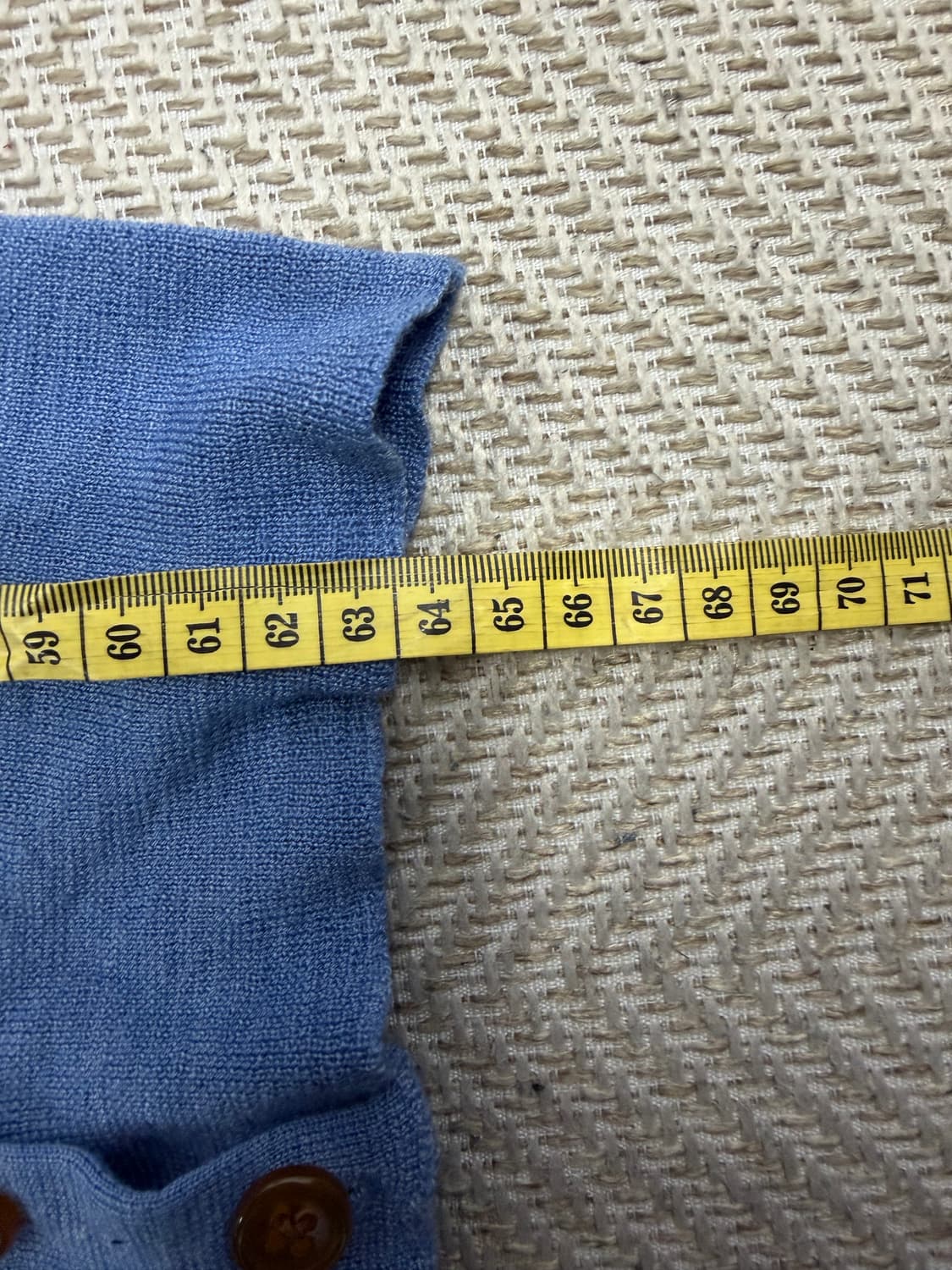 정품) 비비안웨스트우드 여성 블루 가디건 L 상품이미지9