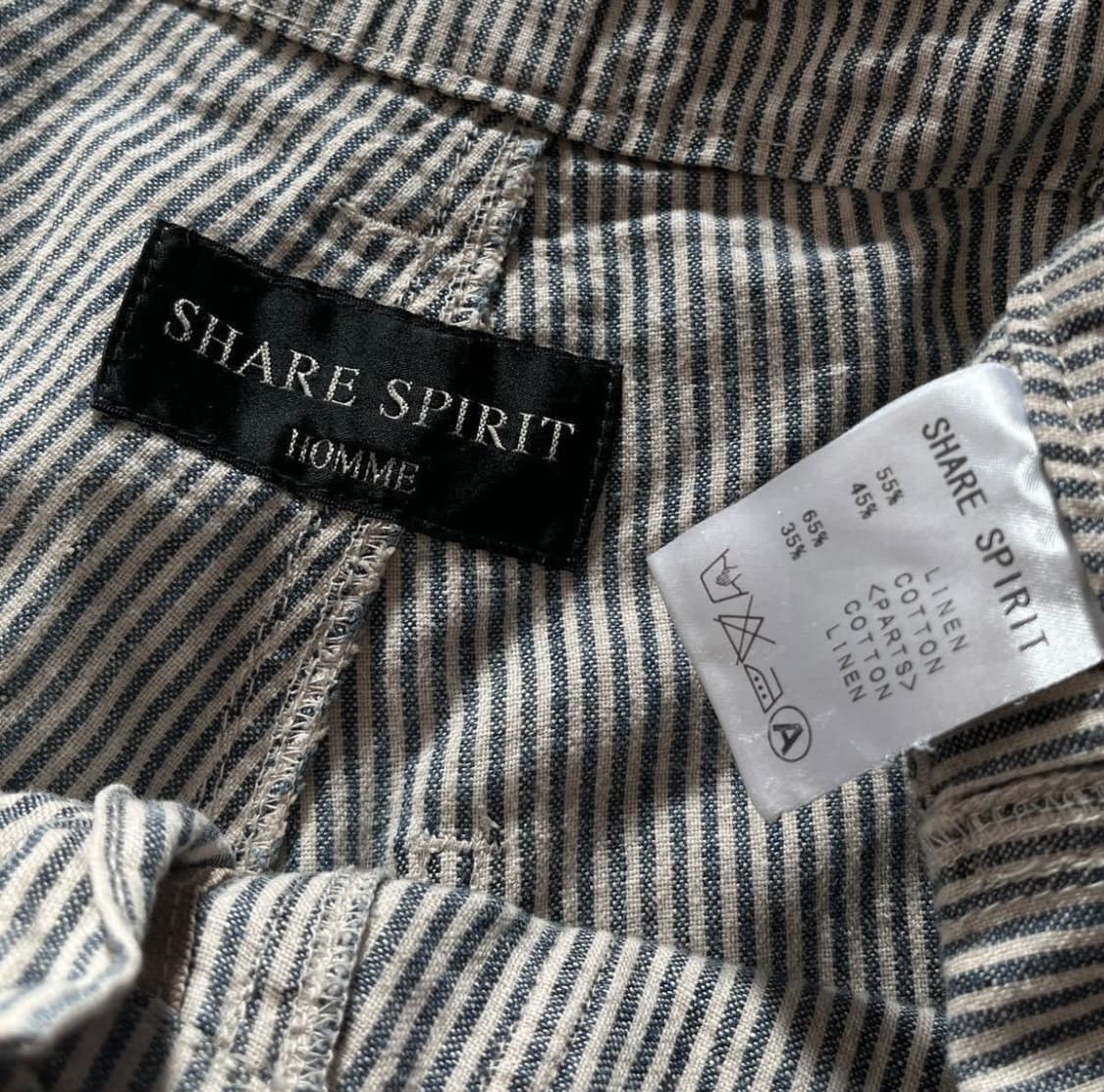 Share spirit 스트라이프 팬츠 상품이미지5