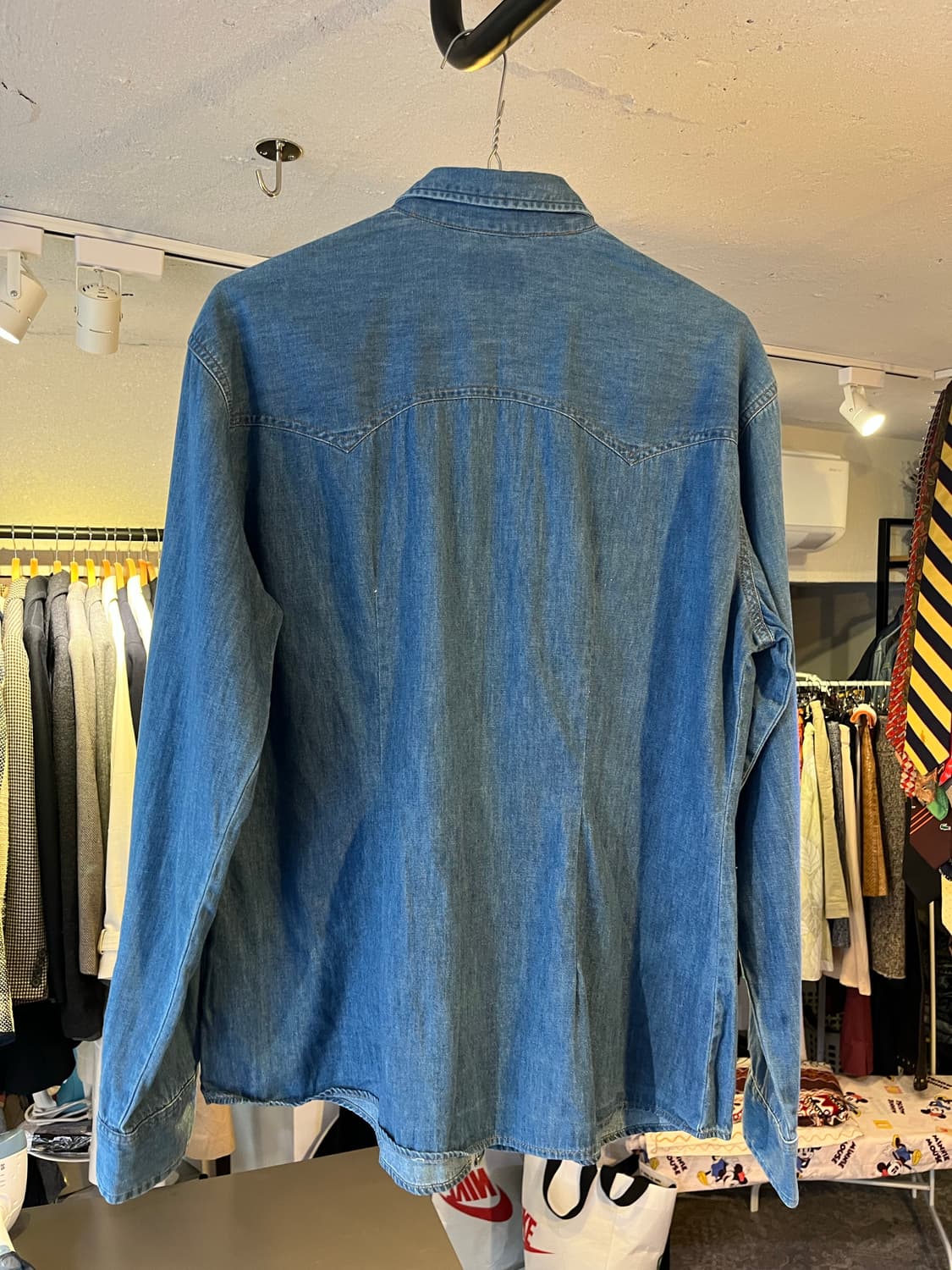 90년대 게스 웨스턴 데님셔츠(미국제) 상품이미지2