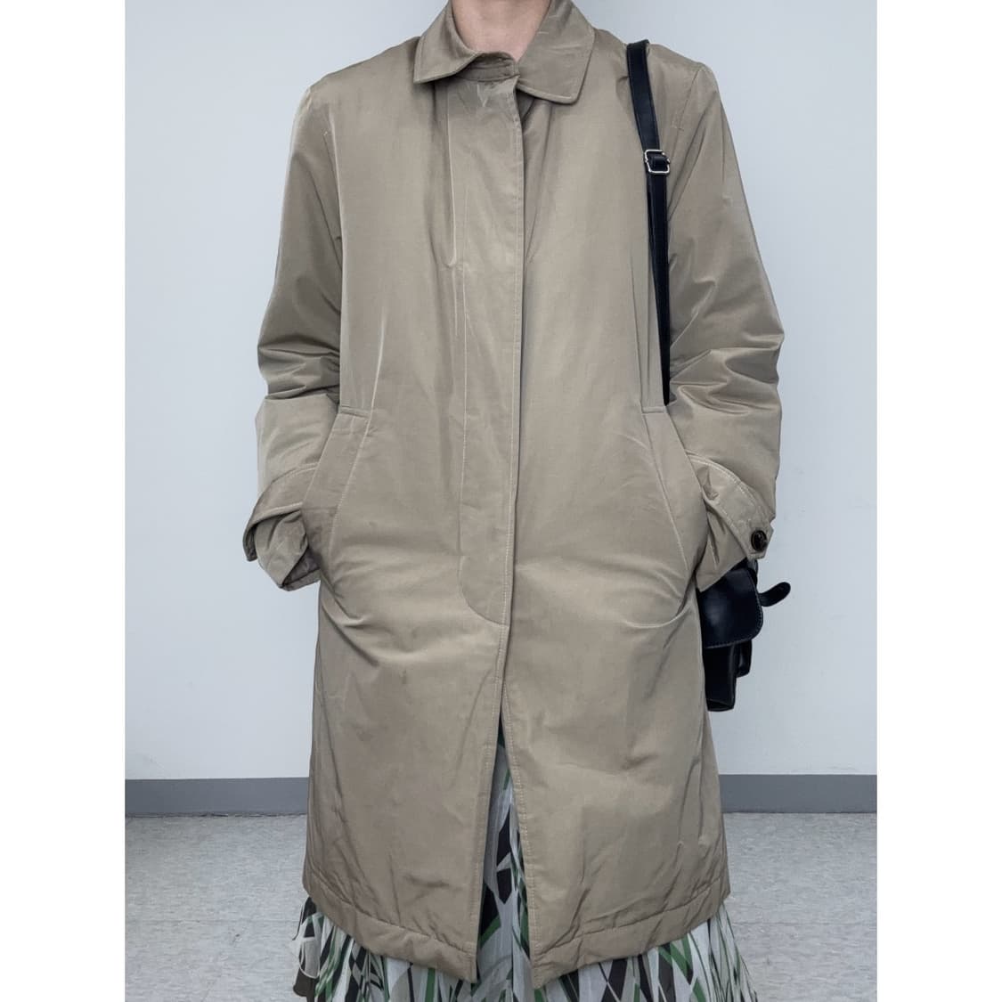 빈티지 브라운 코트 점퍼 상품이미지1