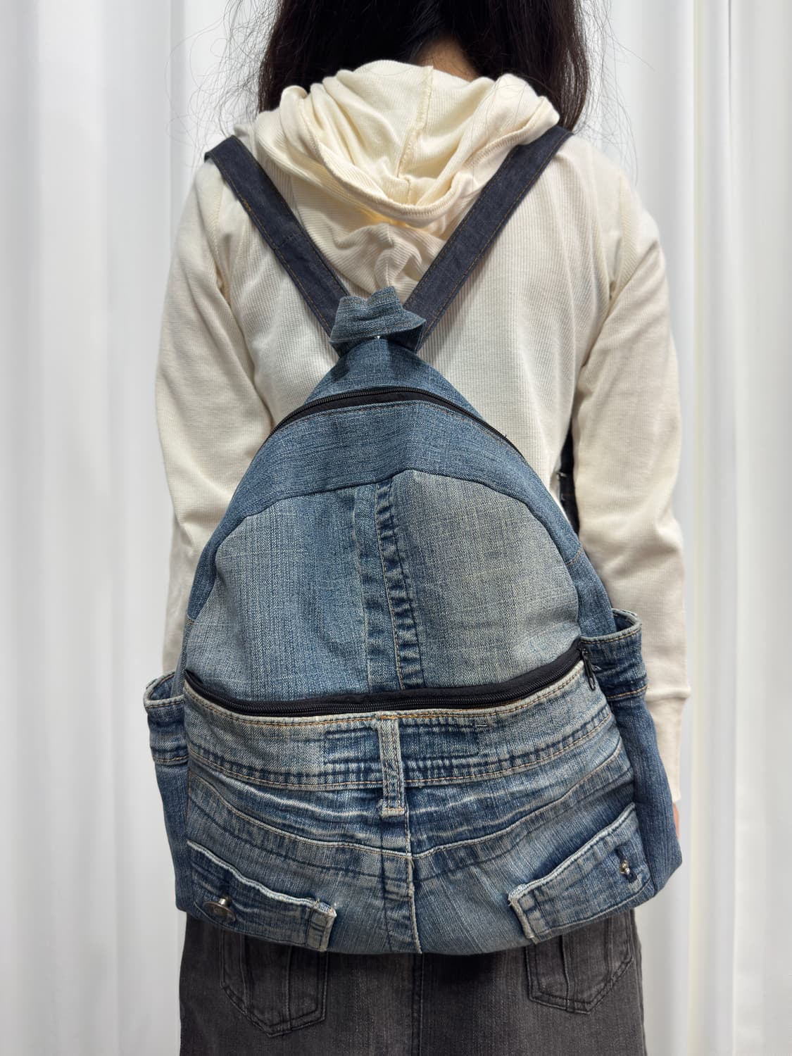 denim backpack 상품이미지1