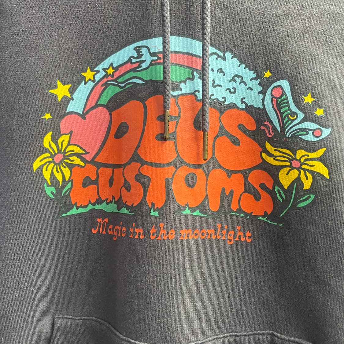 데우스 커스텀 네이쳐 브라운 후드티 B1904 상품이미지3