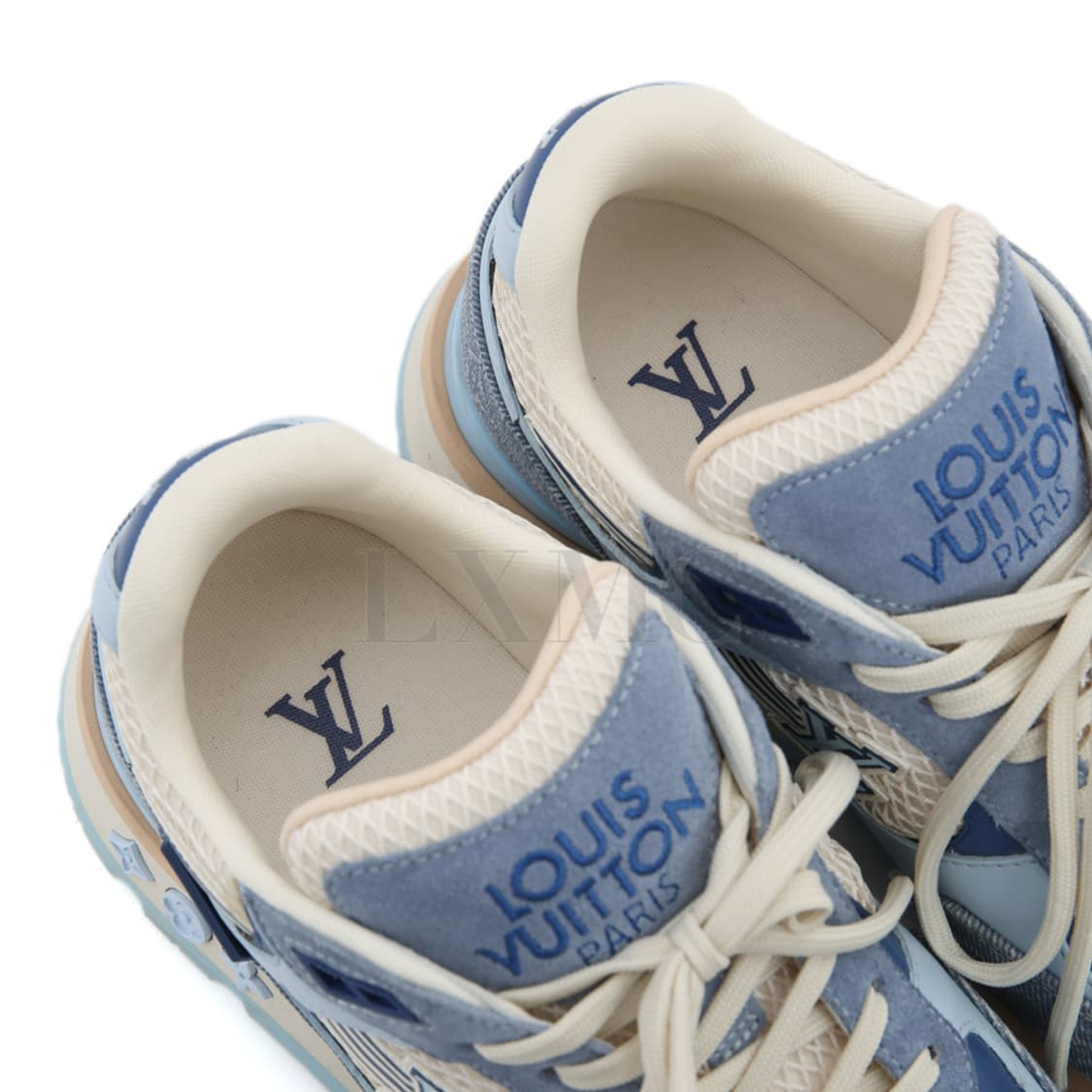 루이비통 런어웨이 데님 스니커즈 스케이트 트레이너 운동화 상품이미지7