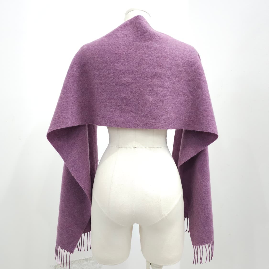 캐시미어 100% 라벤더 머플러 상품이미지3