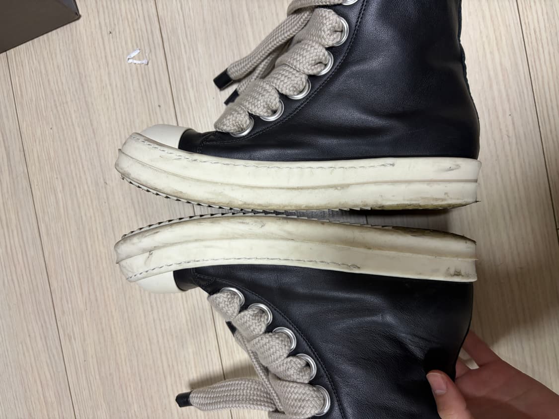 [38] 25FW 릭오웬스 점보레이스 라몬즈 하이 상품이미지3