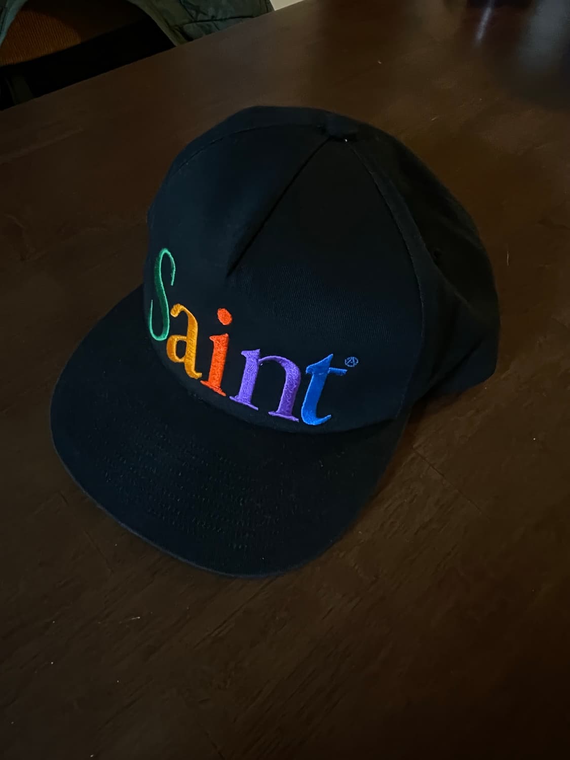 세인트미카엘 애플 오마쥬 캡 블랙 상품이미지1