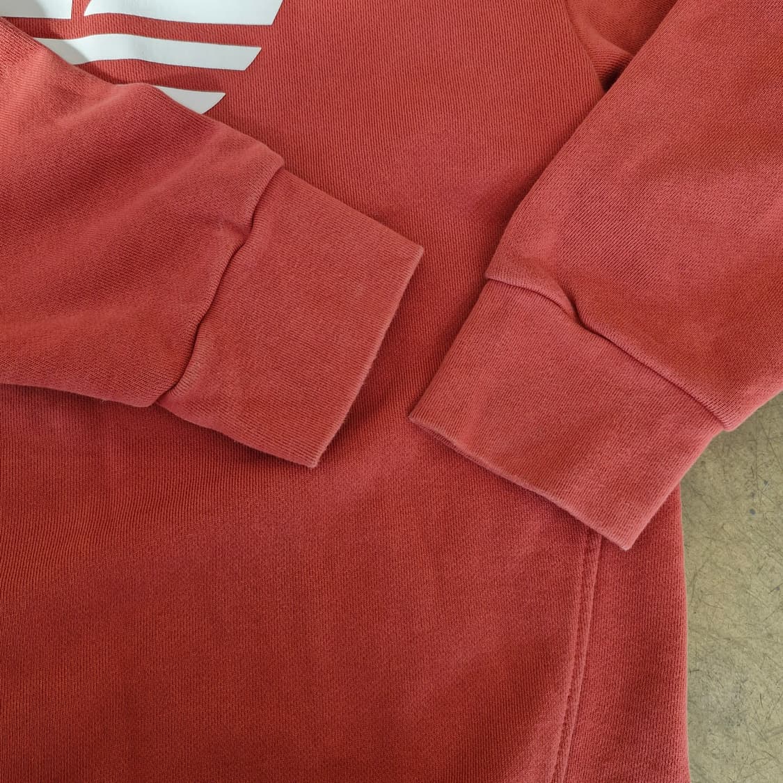 아디다스 빅 파이어버드 트레포일 오버 크루 맨투맨 상품이미지2