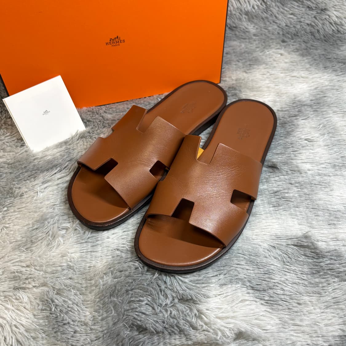 43.5사이즈 에르메스 이즈미르 브라운 상품이미지1