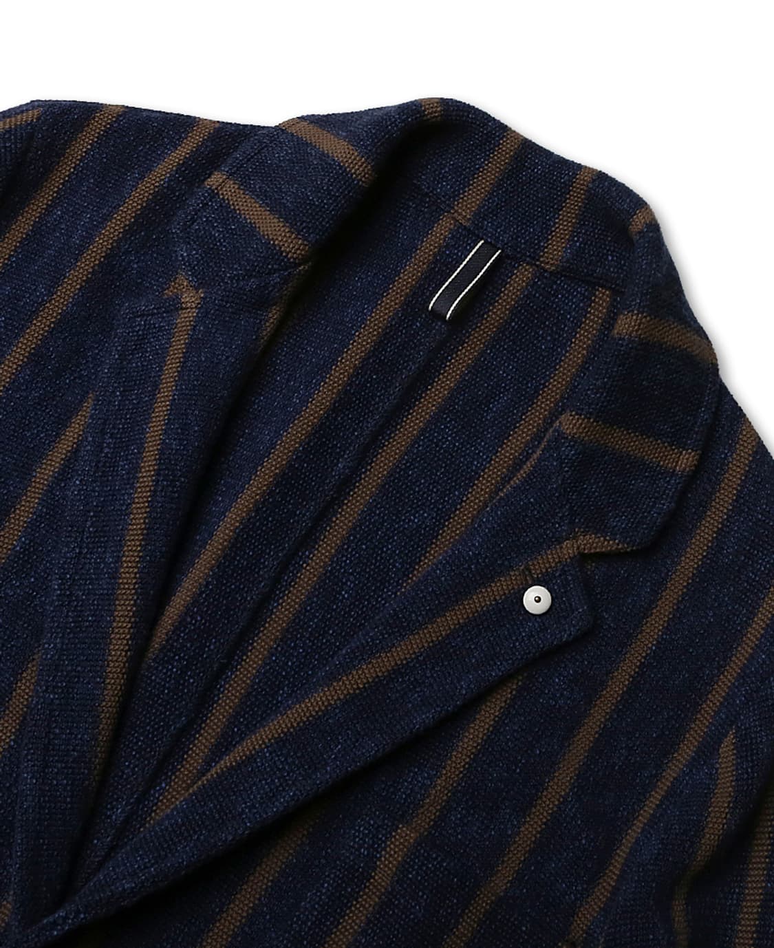 루비암 1911 [L.B.M 1911] 코튼 린넨 스트라이프 니트 자켓 상품이미지2