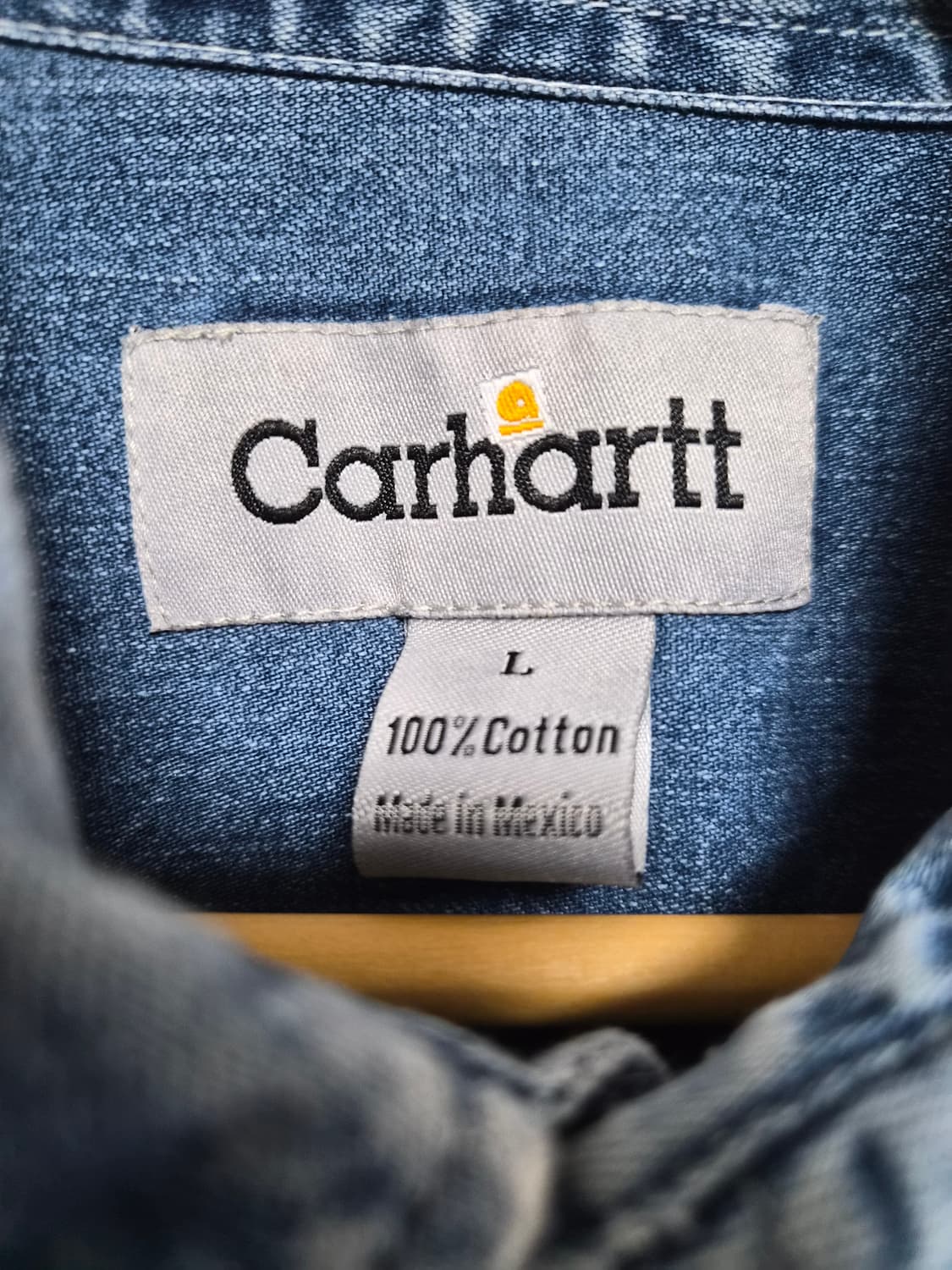 칼하트Carhartt 데님 셔츠 L사이즈 - S272 상품이미지4