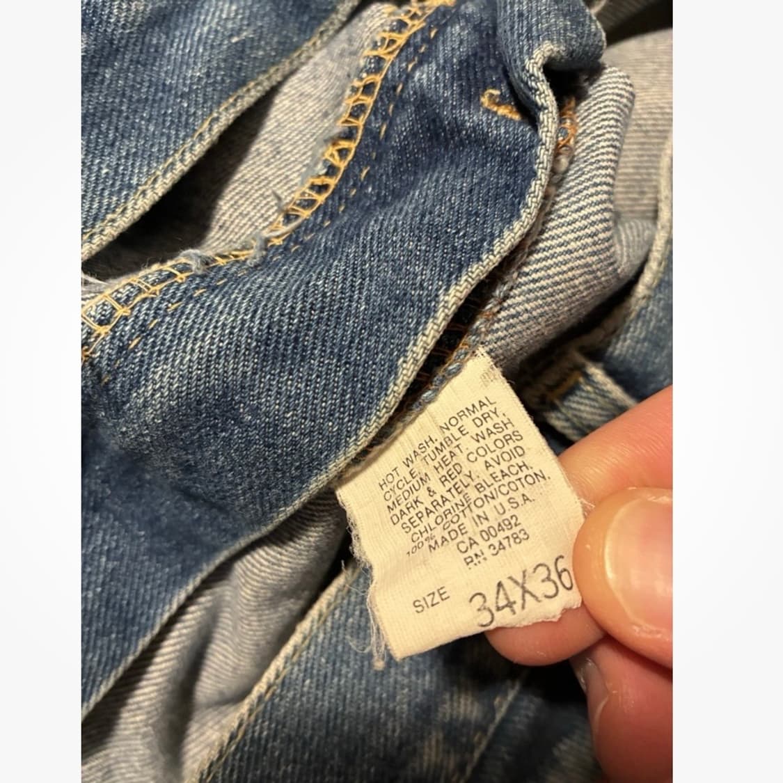 리 70s 라이더스 부츠컷 데님 상품이미지3