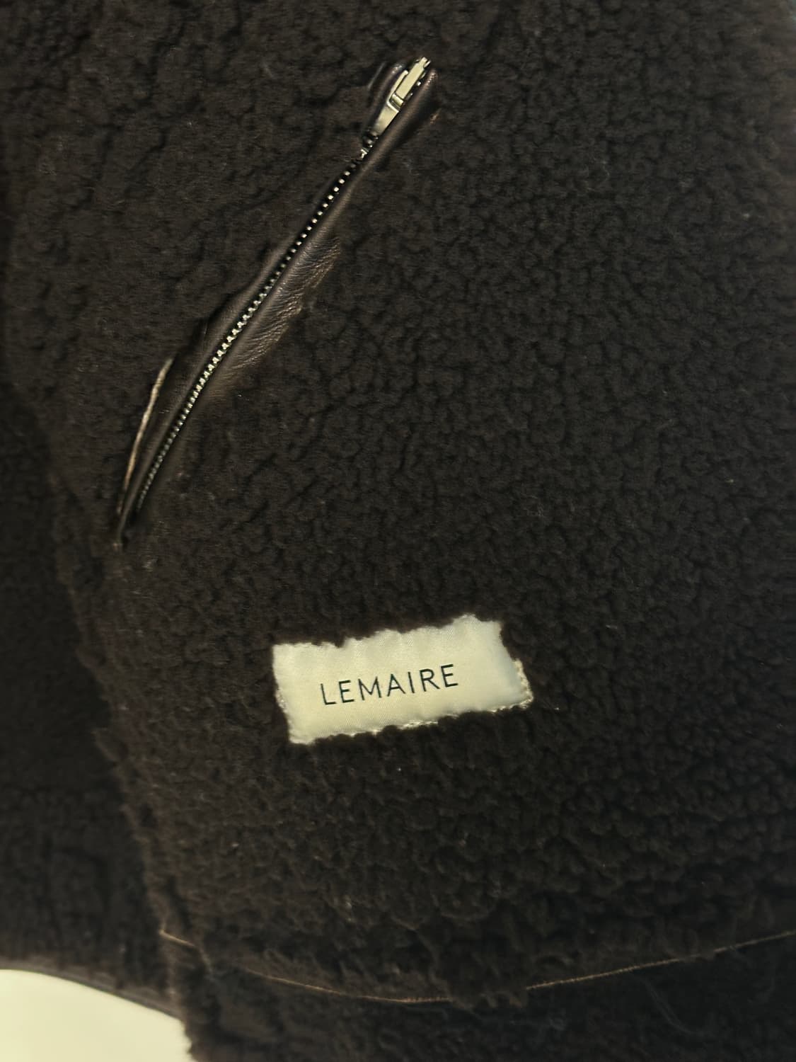 [S] 르메르 18FW 시어링 레더 자켓 상품이미지7