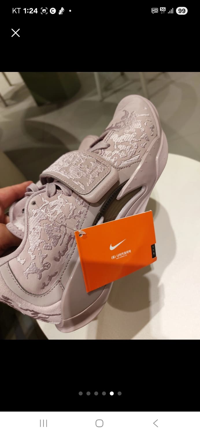 나이키 에어조던 자이언 농구화 새것!!260  상품이미지2