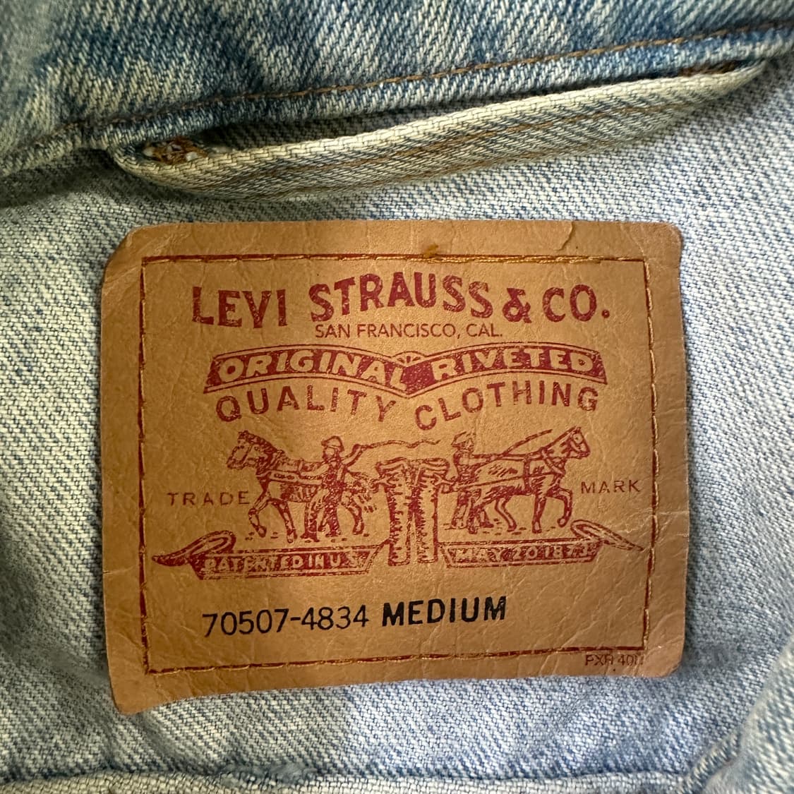 M 리바이스 데님 트러커 자켓  0326D 상품이미지3