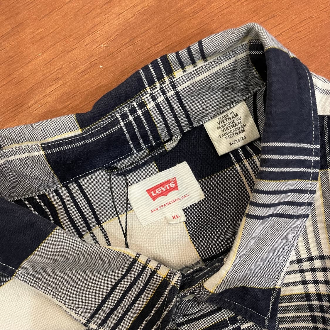 (XL) Levi's 리바이스 체크 셔츠 상품이미지9