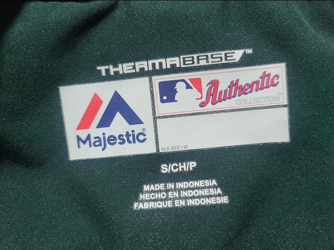 마제스틱 오클랜드 애슬레틱스 야구점퍼 상품이미지3