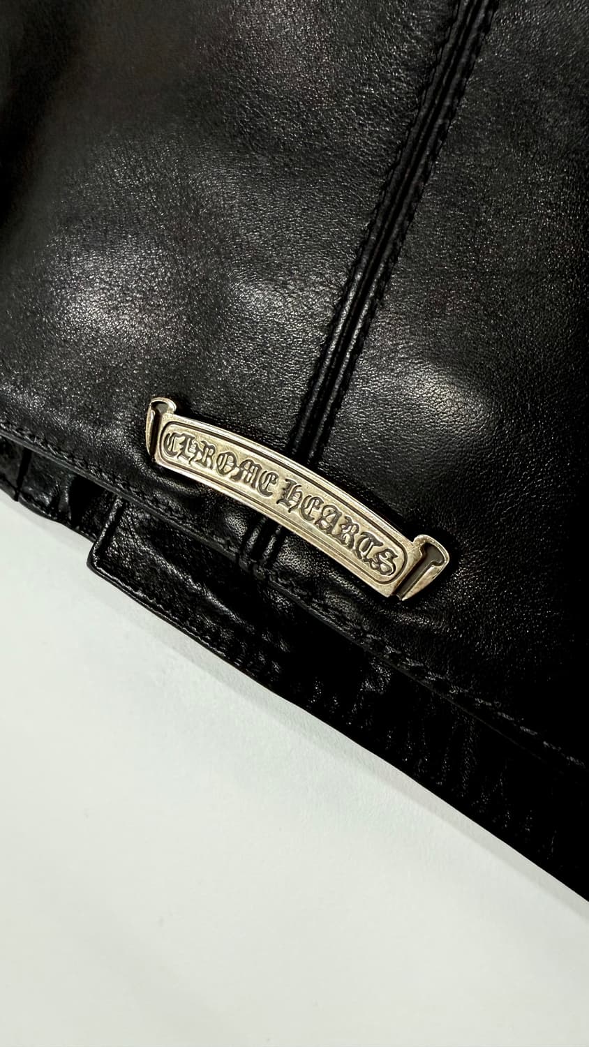 크롬하츠 Chrome Hearts 가죽 레더 Leather 자켓 상품이미지6