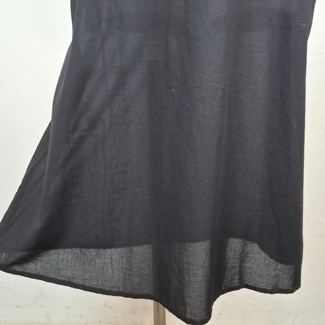  블랙 에스닉 자수 오버핏 빅사이즈 롱원피스 상품이미지8