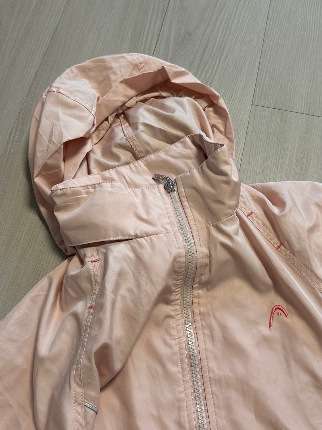 빈티지 헤드 연핑크 바람막이 상품이미지4