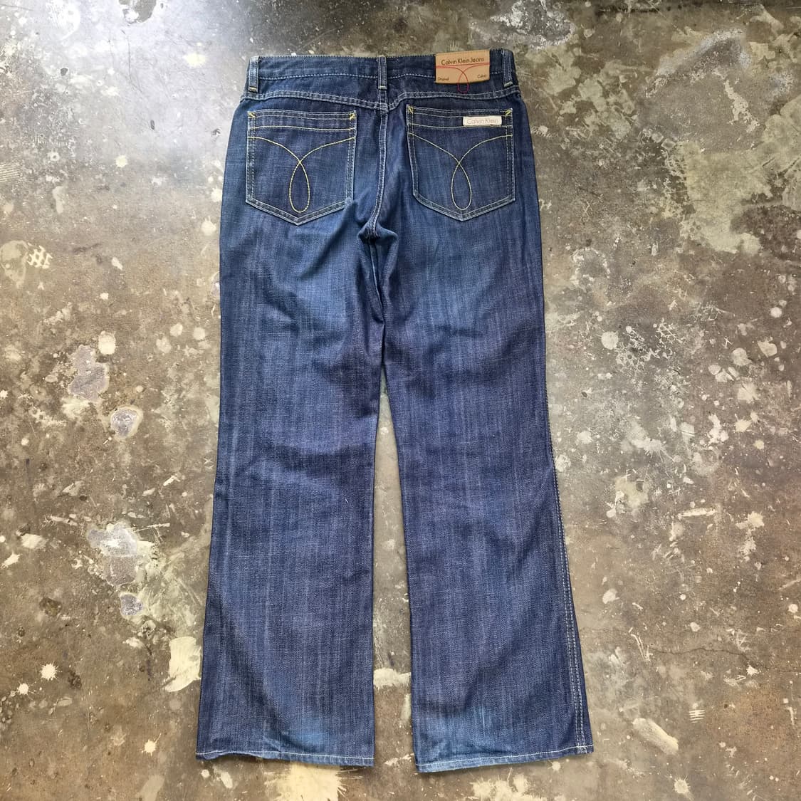 28) 캘빈클라인 세미부츠컷 청바지 데님팬츠 상품이미지3
