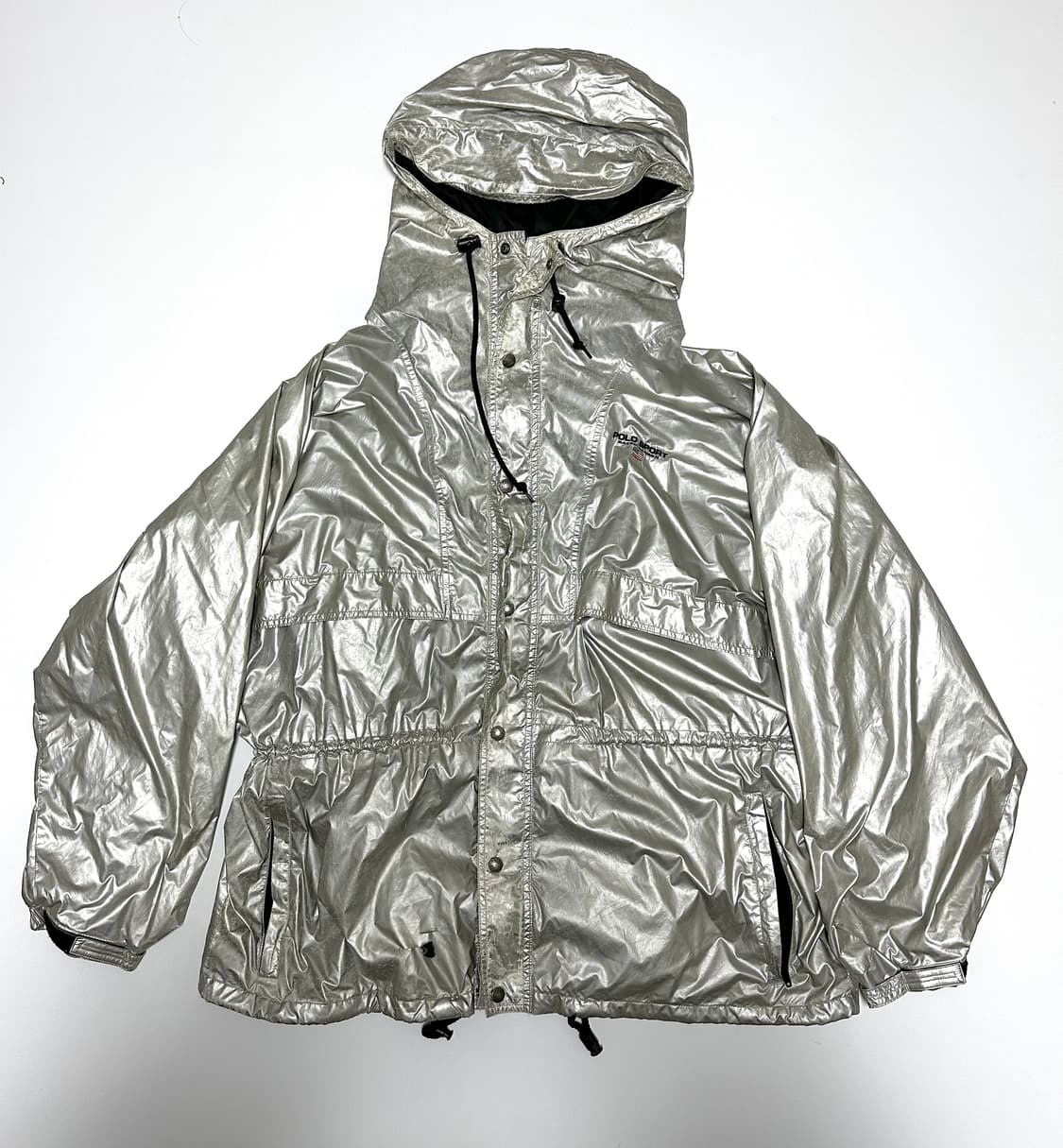 Polo sports 실버 윈드브레이커 상품이미지1