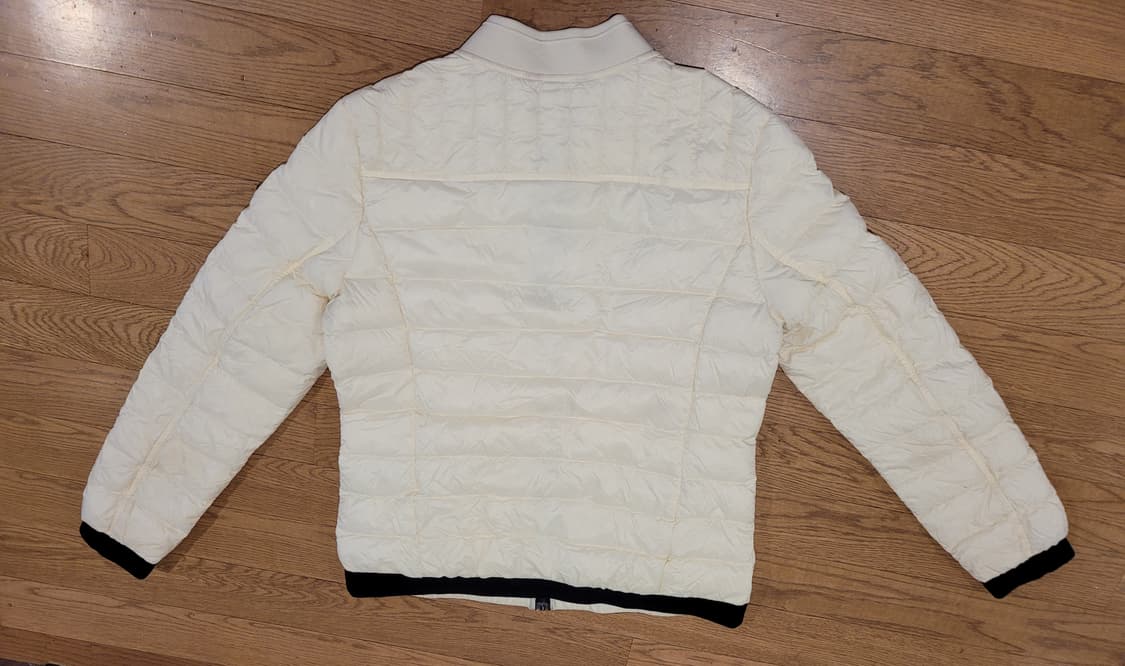 팬텀 여성 지퍼배색 블루종 구스다운 점퍼95 상품이미지2