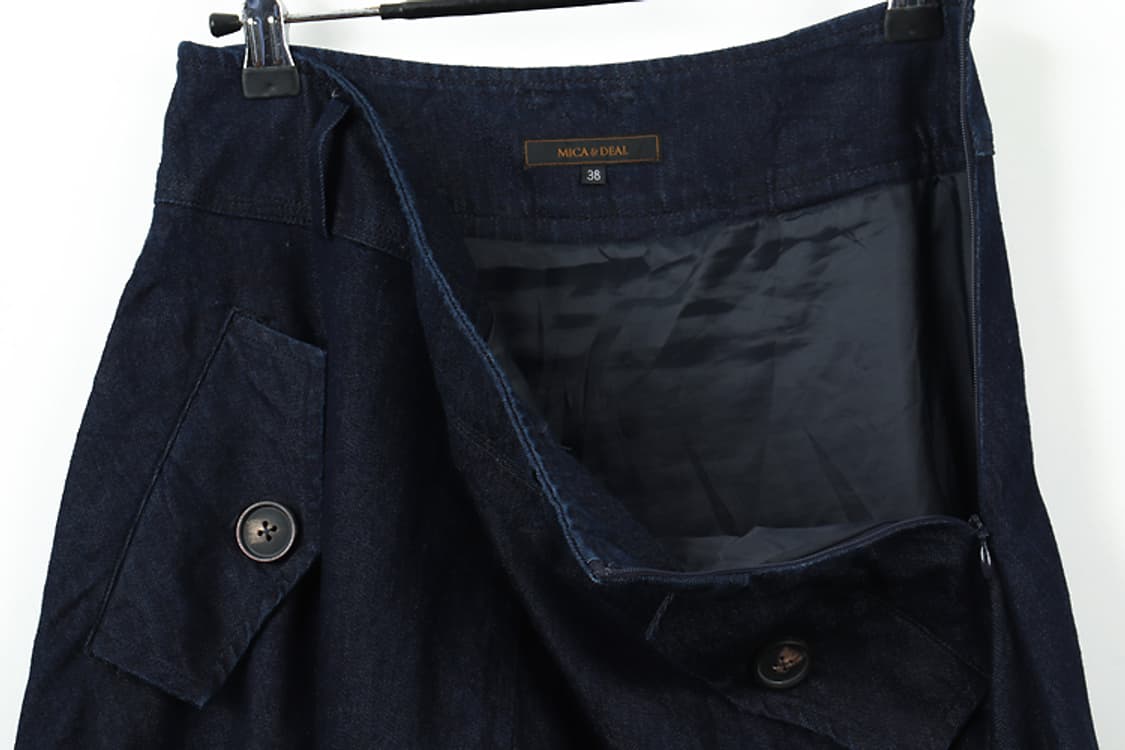 MICA&DEAL 데님롱스커트(S)  상품이미지4