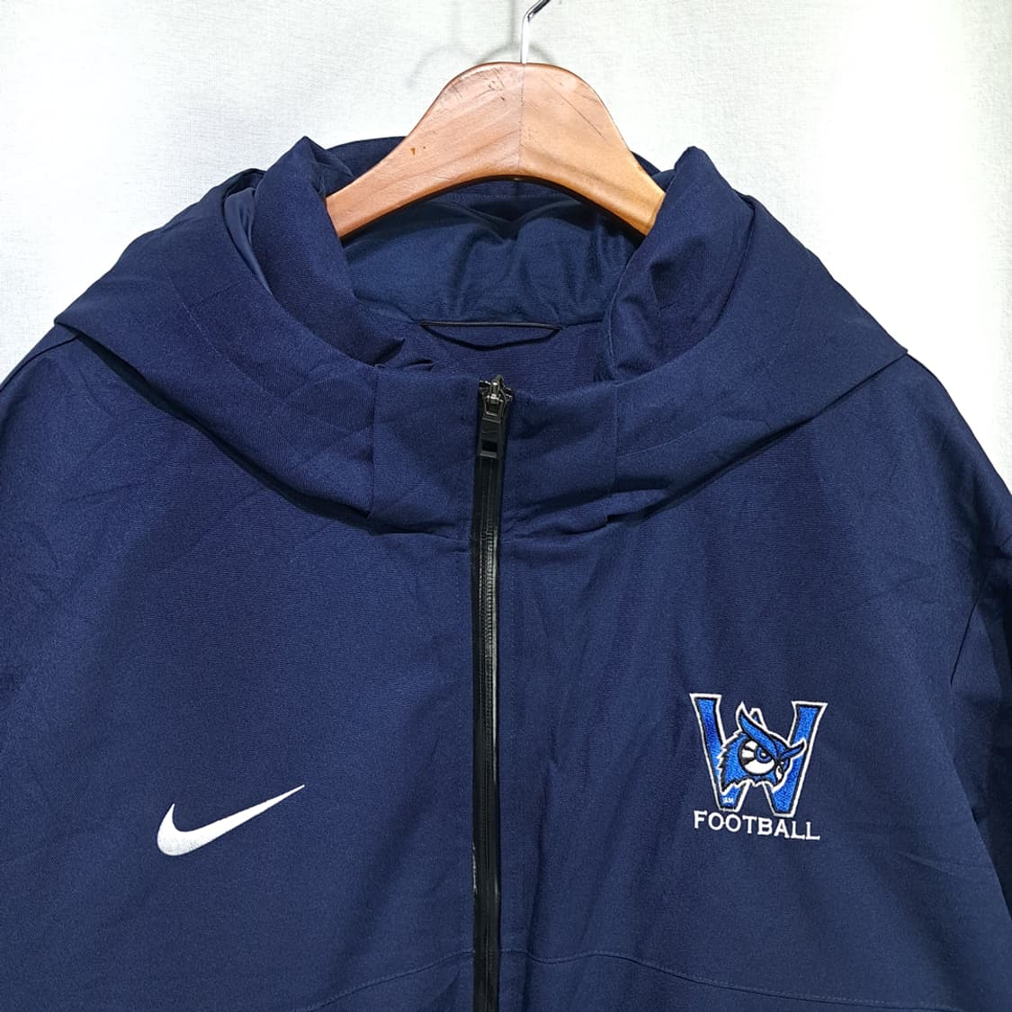 CN891 2XL 나이키 팀 이슈 풋볼 네이비 덕다운 파카 상품이미지2