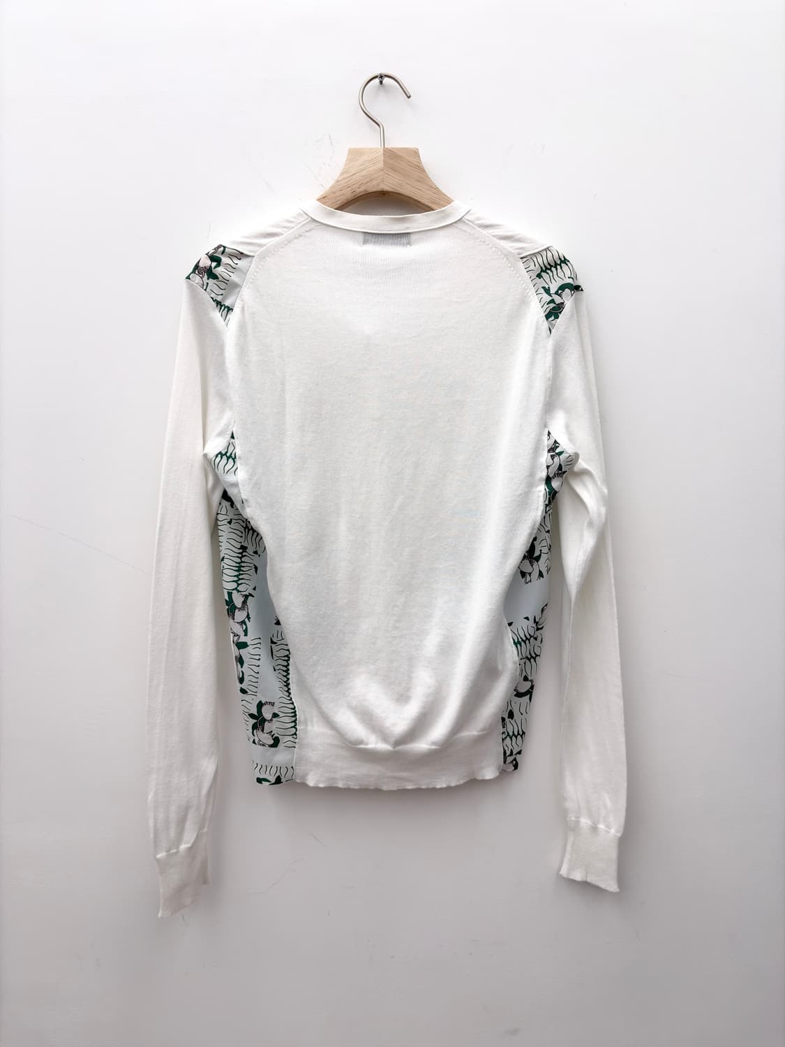PATTERN CARDIGAN WHITE 상품이미지5
